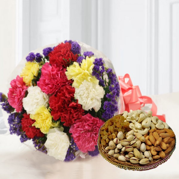 Assorted Flowers and Fruits